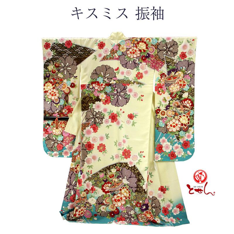 パネル キスミス 振袖 日本製 女物 女性 レディース ポリエステル 成人
