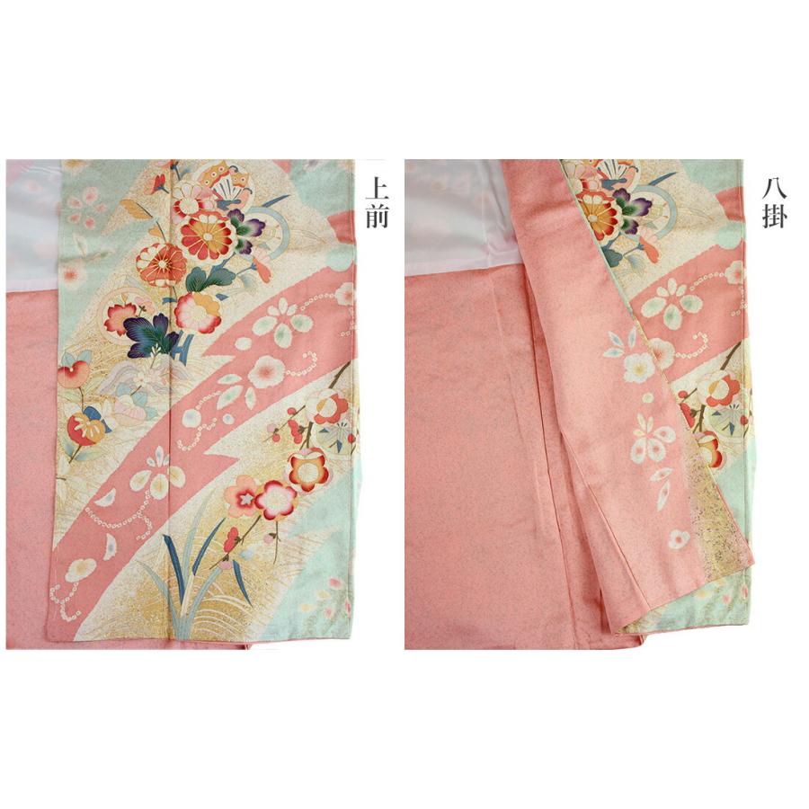 呉服屋 訳あり 女物 正絹 訪問着 仕立て上がり品 プレタ レディース 婦人物 古典 訳あり廃業品 春 秋 冬 おしゃれ パーティー 和装 準礼装の画像