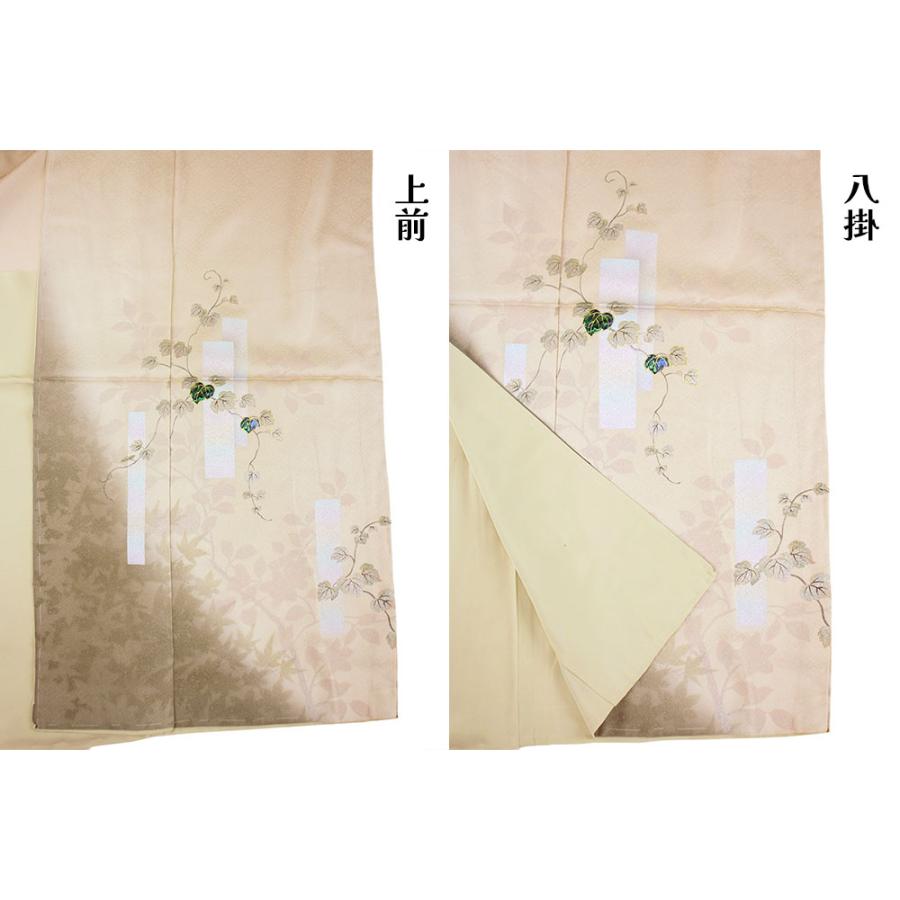 呉服屋 訳あり 女物 正絹 訪問着 反物 生地 金彩 京友禅  レディース 婦人物 未仕立て品 オーダーメイド 別注 古典 訳あり廃業品の画像