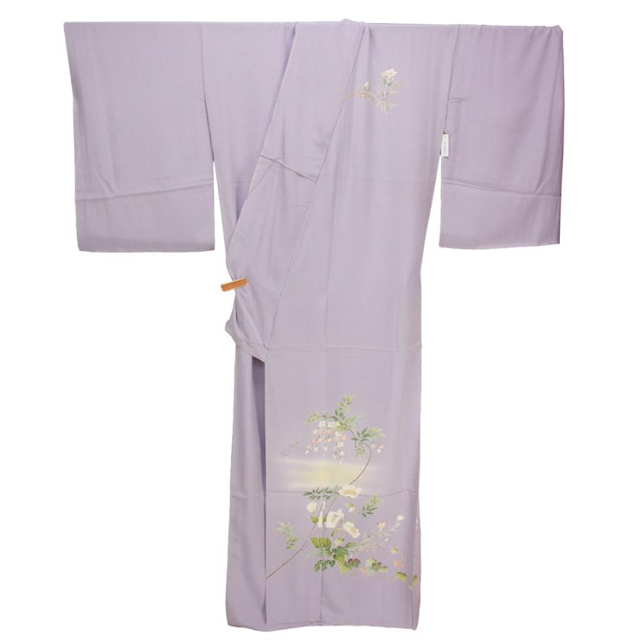 呉服屋 訳あり 女物 正絹 訪問着 反物 生地 金彩 京友禅  レディース 婦人物 未仕立て品 オーダーメイド 別注 古典 訳あり廃業品の画像
