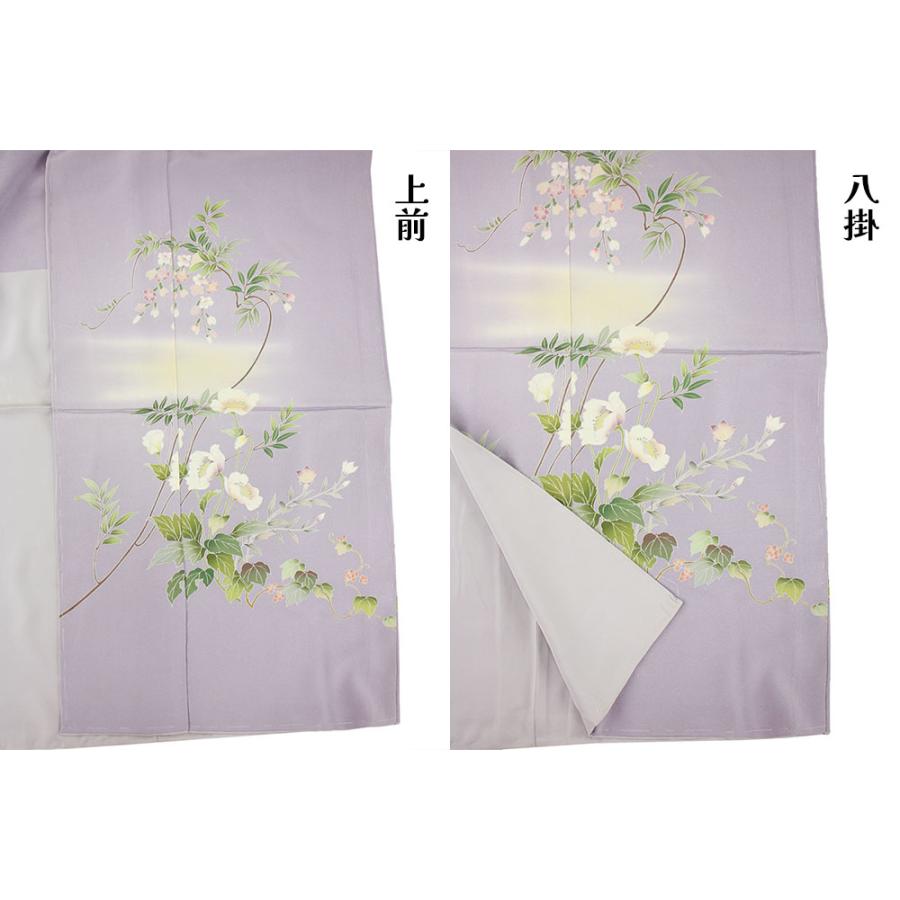 呉服屋 訳あり 女物 正絹 訪問着 反物 生地 金彩 京友禅  レディース 婦人物 未仕立て品 オーダーメイド 別注 古典 訳あり廃業品の画像
