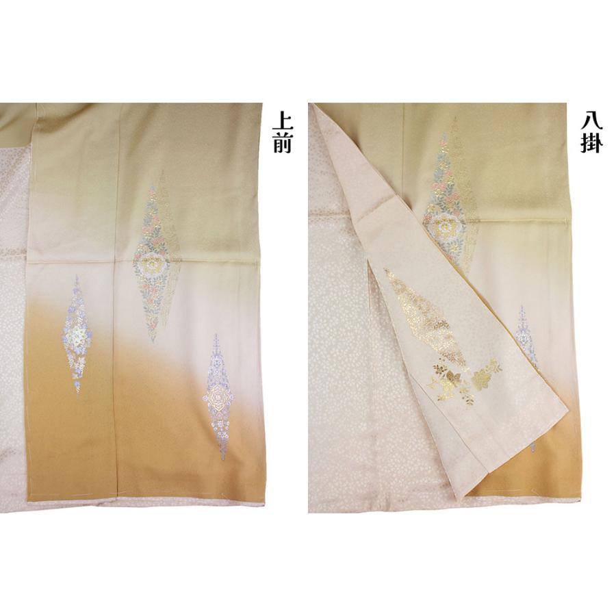 呉服屋 訳あり 女物 正絹 訪問着 反物 金彩友禅 和田光正 未仕立て品 レディース 婦人物 古典 訳あり廃業品 春 秋 冬 おしゃれ 和装 留袖の画像