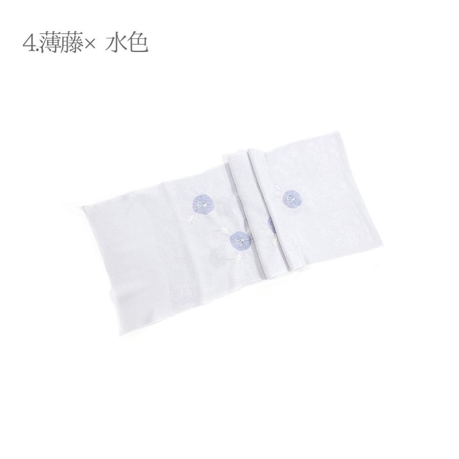 呉服屋 訳あり 加藤萬謹製 正絹 帯揚げ みふじ 女性用 絹100% 小紋 紬
