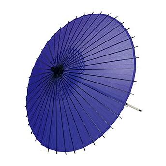 踊り衣裳【稽古用絹傘 継ぎ柄 透印】紫 二本継ぎ 取り寄せ商品 「日本の踊り」掲載 和雑貨 男性用 女性用 メンズ レディース