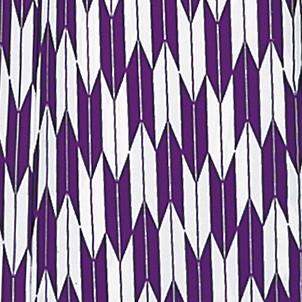 踊り衣裳反物 野印 一越小紋 紫×白 踊り絵羽 女性用 レディース 洗える着物｜tosen｜02
