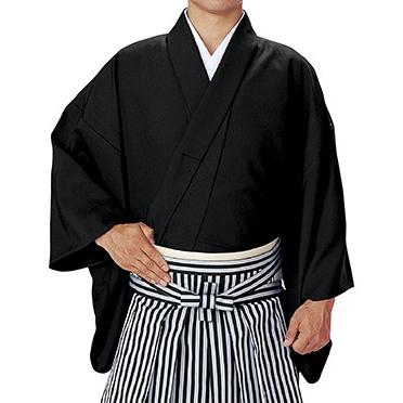 踊り衣裳 キングサイズ 袴下人印 黒 男性用 女性用 メンズ レディース
