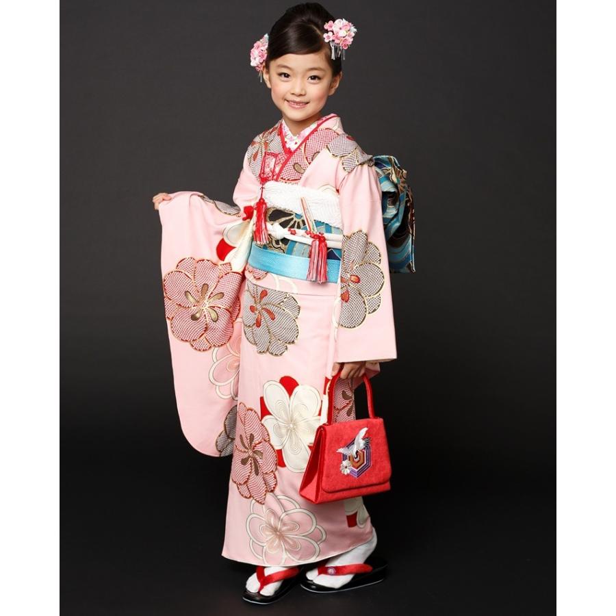 七五三 着物 7歳 正絹 日本製 生地使用 紅一点 ブランド 黒 七五三 着物 7歳 正絹 日本製 生地使用 紅一点 ブランド 黒