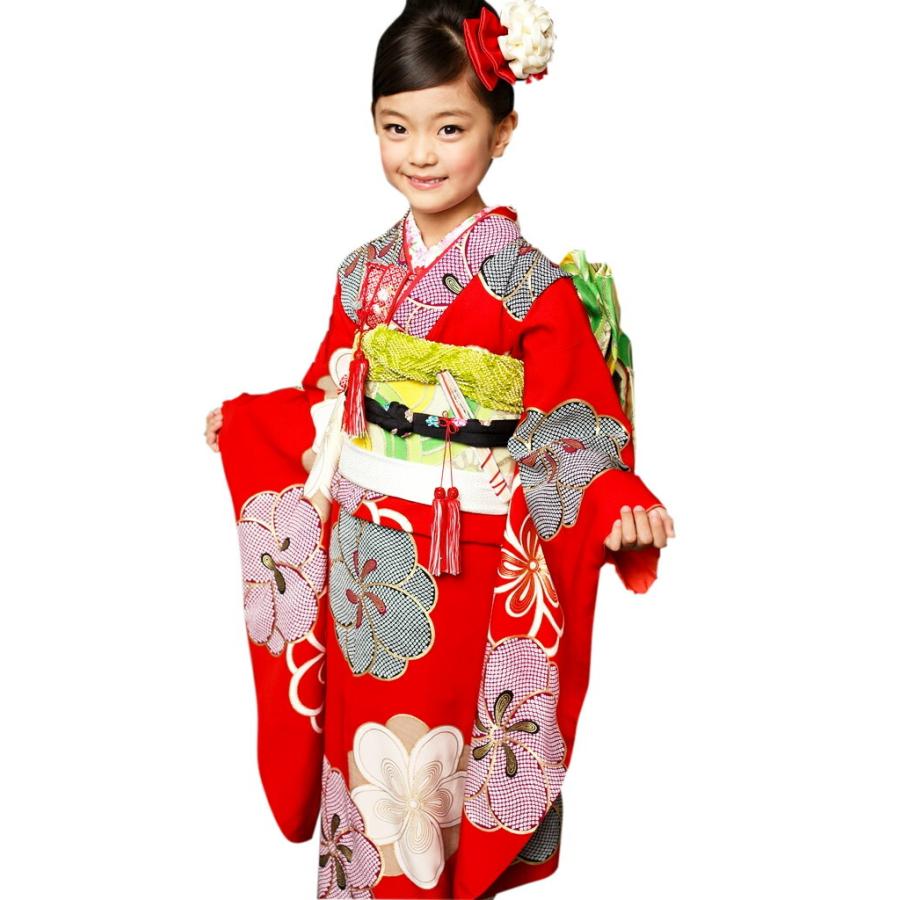 最高の品質の 浴衣 七五三 とせん七五三 7歳 着物 正絹 七歳 七才 7才