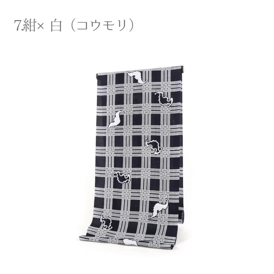 反物 浴衣 正絹 綿麻 オーダーメイド浴衣 メンズ 呉服屋 訳あり 生地 綿100% ブランド コーマ 注染 小幅 本耳 東京染め 別注 別誂え 男性用 夏 祭_8