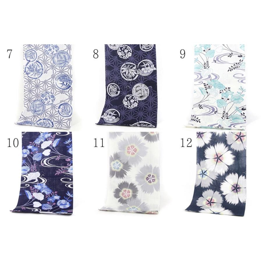 龍村美術　綿麻浴衣生地　原反 龍村美術 綿麻浴衣生地 原反