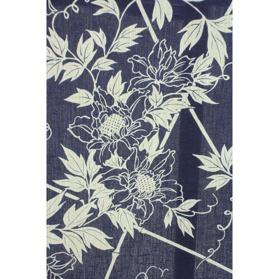 呉服屋 浴衣 反物 三勝謹製 女物 浴衣反物 2回染め 綿 細川 取り寄せ