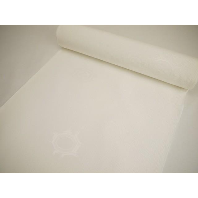 呉服屋】【訳あり/正絹 長襦袢反物】紋ふくれ 女物 生地 ニューシュ 
