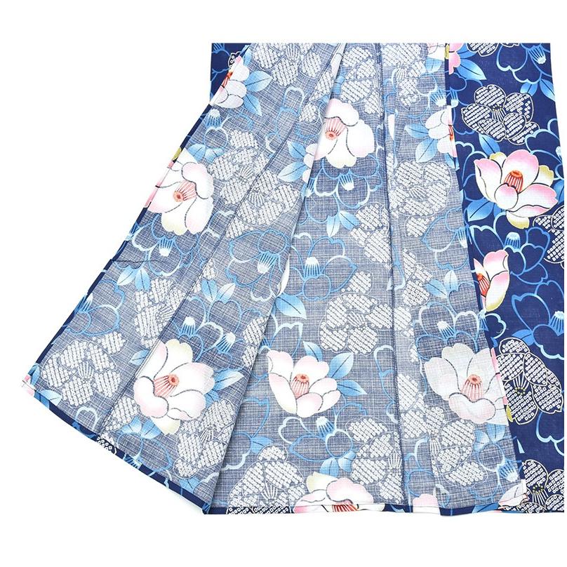 ★新品 高級 変わり織 女物／女性用／レディース／プレタ／ 仕立て上がり 浴衣／ 浴衣 レディース 単品 お仕立て上がり浴衣 プレタ「花子倶楽部：水色