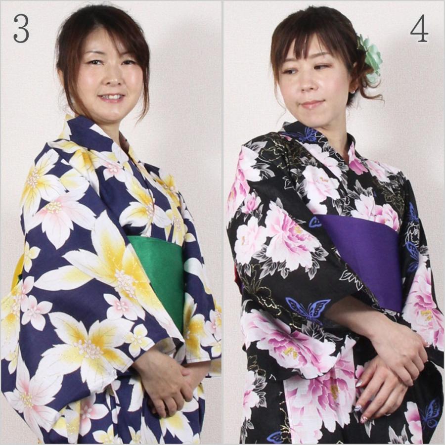 女物 浴衣 フリーサイズ 変わり織り 金ラメ 綿100％ 浴衣単品