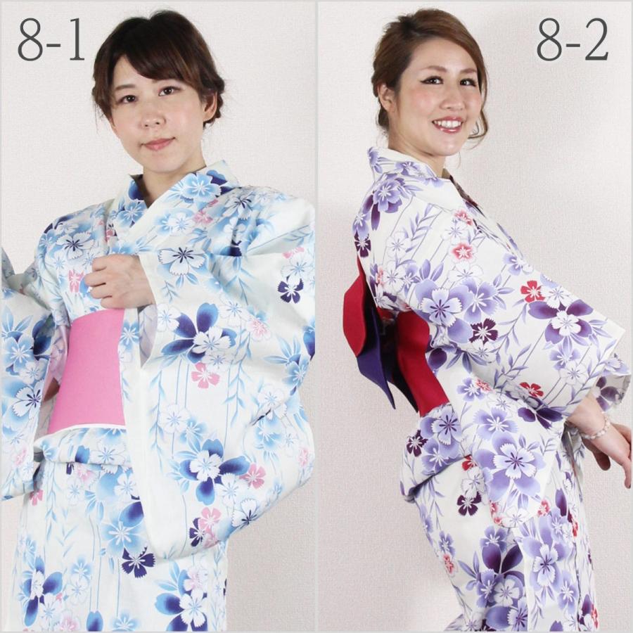 浴衣 レディース セット 新作 着付け簡単 本格麻混ゆかた 3点セット