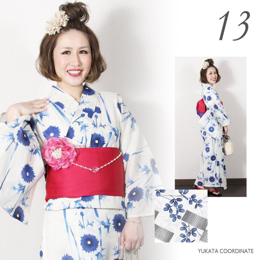 送料無料 モデル着用品 新柄 夢千代 女物浴衣 綿麻 麻混 ブランド 女浴衣 女性 ゆかた 夏 お祭り 花火 レディース レトロ 女_13