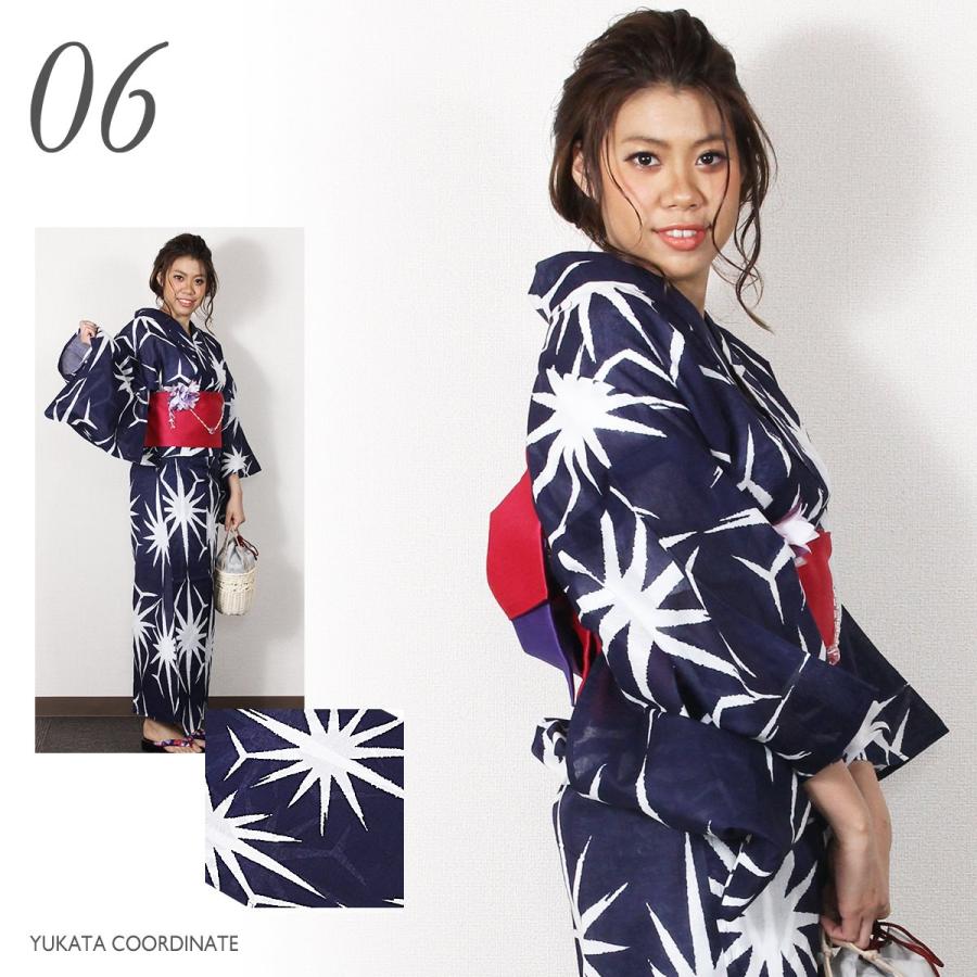 送料無料 モデル着用品 新柄 夢千代 女物浴衣 綿麻 麻混 ブランド 女浴衣 女性 ゆかた 夏 お祭り 花火 レディース レトロ 女_6