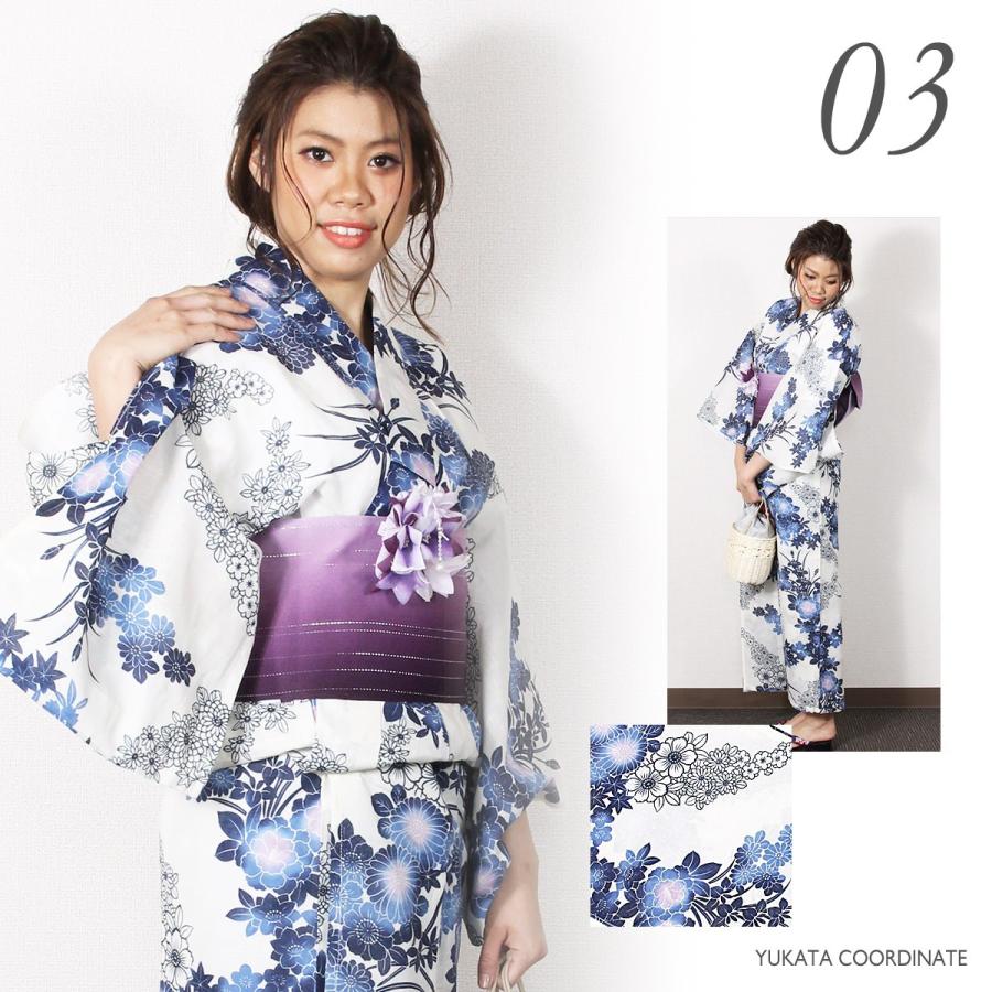 モデル着用品 新柄 夢千代 女物浴衣 綿麻 麻混 ブランド 女浴衣