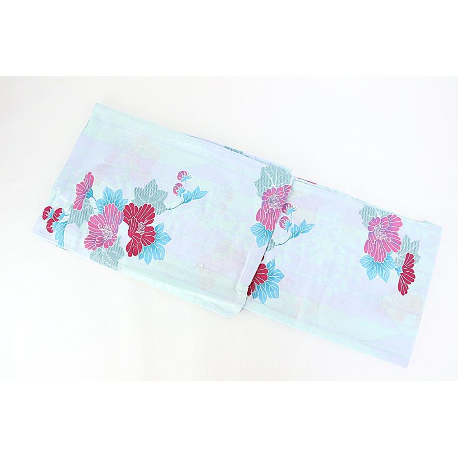 ふ*ら様 【新品】浴衣・帯・帯〆 3点セット (収納袋付) LL〜3Lサイズ 大 浴衣3点セット＜浴衣＋作り帯＋下駄＞20柄から選べる福袋 レディース