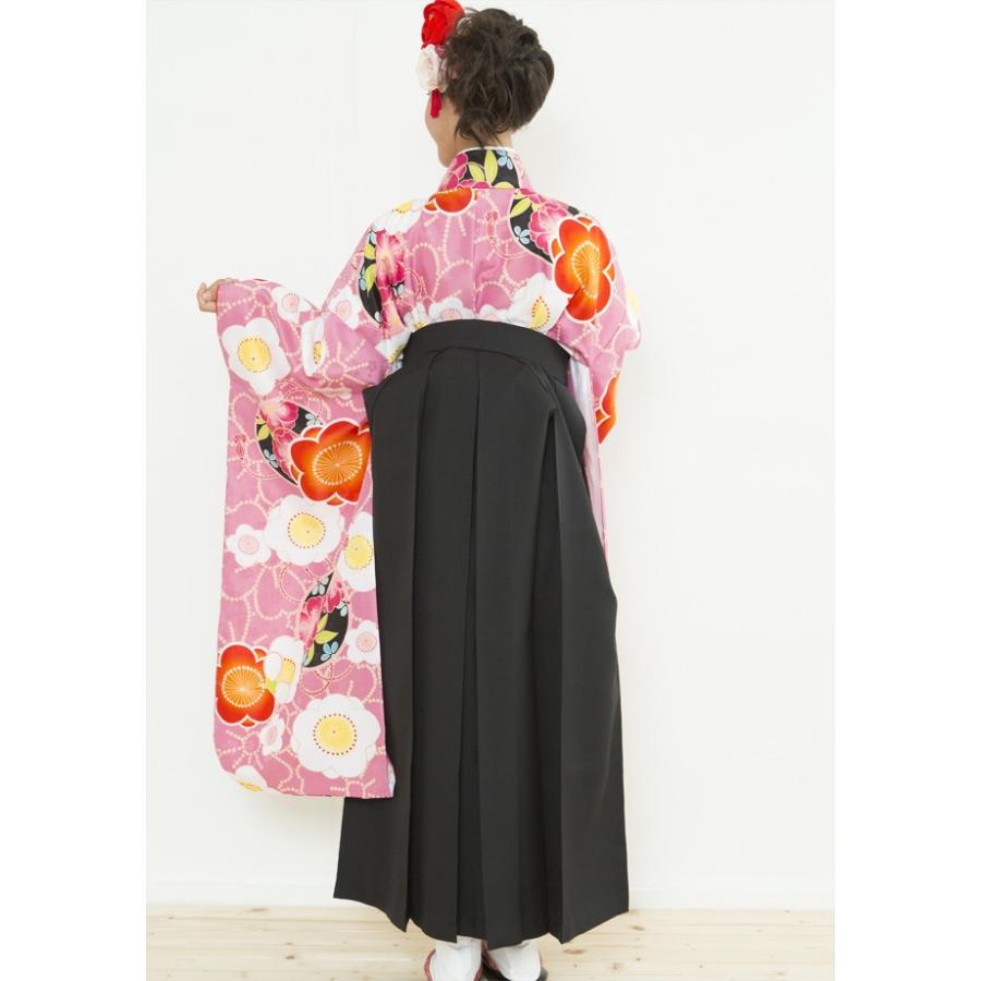 【小町kids 袴単品 舞桜（黒）】紐下3サイズ 夢千代 卒業式 ハイジュニア 13詣り 十三詣り 晴れ着 着物別売り かわいい 女の子の画像