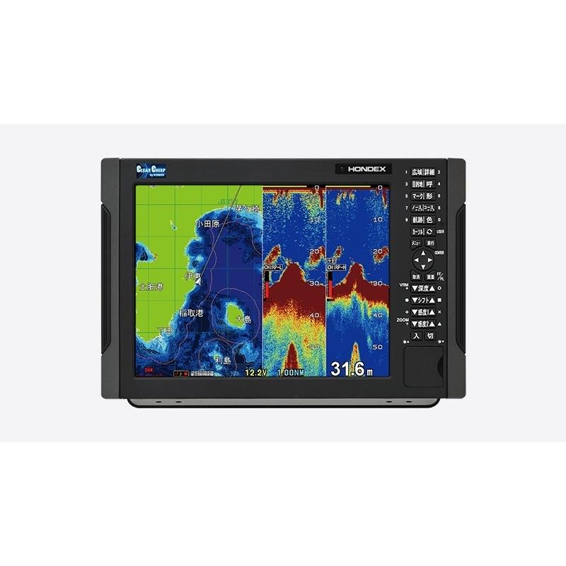 HDX-12C TD360 GPS内蔵 12.1型液晶プロッターデジタル魚探 HONDEX