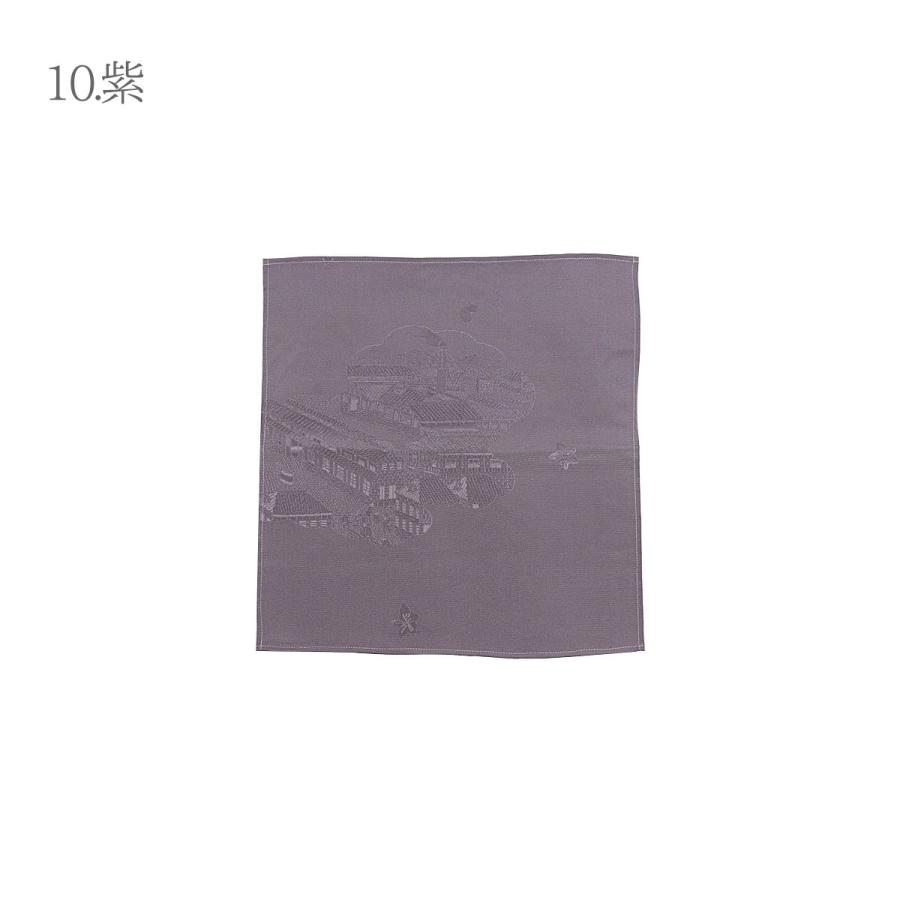 メール便送料無料　着物屋 訳あり 正絹 風呂敷 小 国産生糸 絹100% ふろしき お出かけ 収納 荷物 廃業品 黄 クリーム ベージュ グレー 水色 緑 青 紫｜tosenpuraimutenn｜13