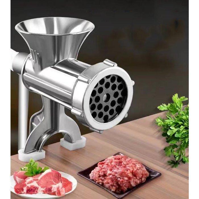未使用品】ミートチョッパー手動ミンサーミンチ肉挽きソーセージメーカー味噌作り 調理器具 ミートチョッパー MT-10 10型 肉挽き機 豆挽き機 ミンチ機 肉ひき 豆ひき ミートミンサー ネジ止め式 ひき肉 味噌 ミンチ 手作り 手動式 あす楽