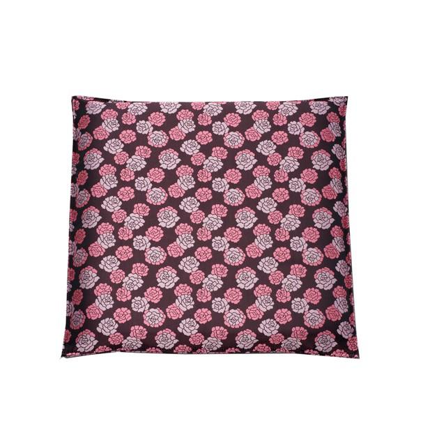 65×65cmモダンリバーシブル座布団「バラ（ピンク）」p14no302sn0148の画像