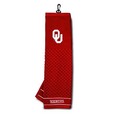 Team Golf 24410 ●送料無料● Oklahoma Embroidered ギフト Towel Sooners