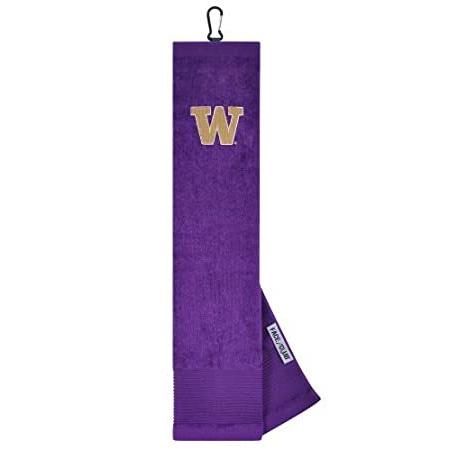 (Washington Huskies) - Collegiate Face/Club Embroidered Towel