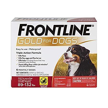アウトレット正本 Frontline Xae Gold For Dogs Treatment Flea Lbs 犬用品 Tick Treatment