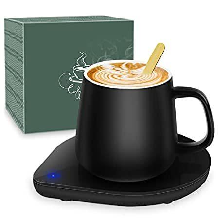 Coffee Warmer with Mug Set 新品未使用正規品 【感謝価格】 Temperatu Upgraded 2 2022
