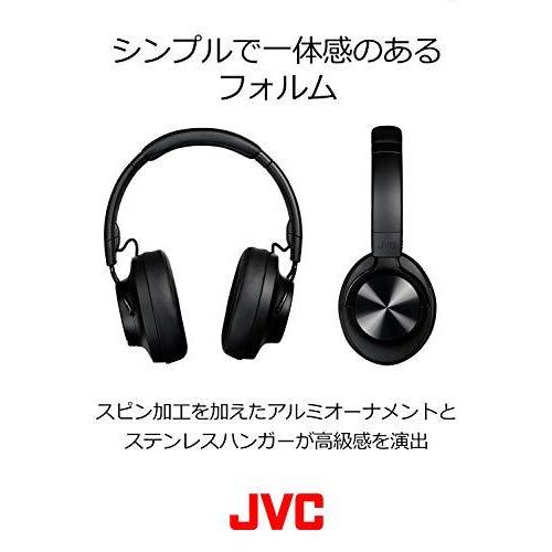 JVC Bluetoothヘッドホン K2テクノロジー/折りたたみ/ハイレゾ対応/20時間連続再生 ブラック HA-SD70BT-B｜toshiro14｜04