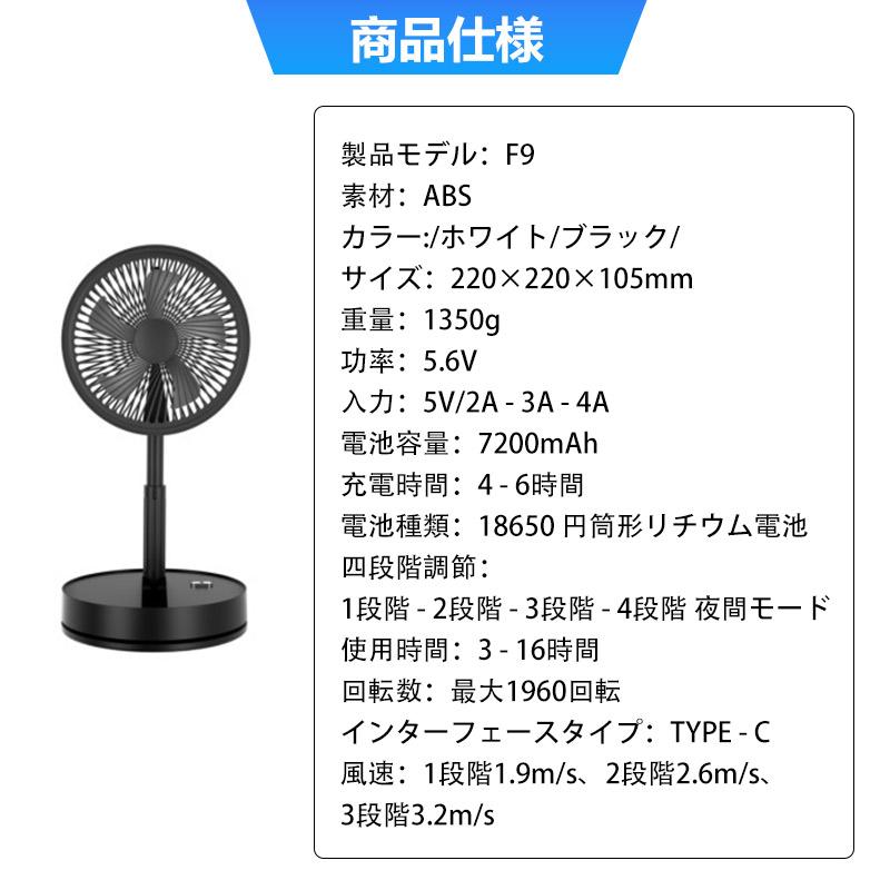 サーキュレーター 扇風機 首振り リビングファン 4時間タイマー 4段階 