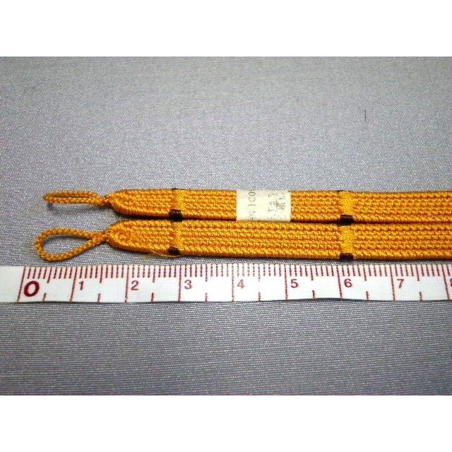 羽織紐 はおりひも からし色系 正絹日本製 お洒落な組｜toshizou-gofuku｜02
