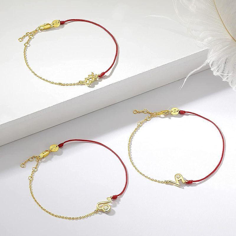 出産祝いなども豊富 Women for Bracelets String Red Protection Bra Chain Link Constellation ブレスレット