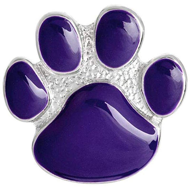有名な高級ブランド Lapel Paw Dog Charmart Pin Enam Claw Paw Kitten Cat Purple Set Piece 2 ブローチ