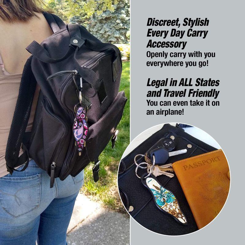 新作人気モデル Tool Edc Keychain Safety Personal Kubotan Munio Trusted Ma Pros The By キーホルダー