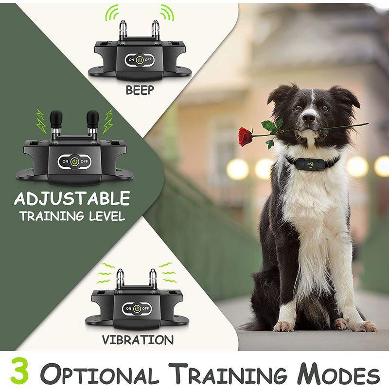 DOG CARE Dog Training Collar with Remote - Rechargeable Dog Shock Coll その他犬の服