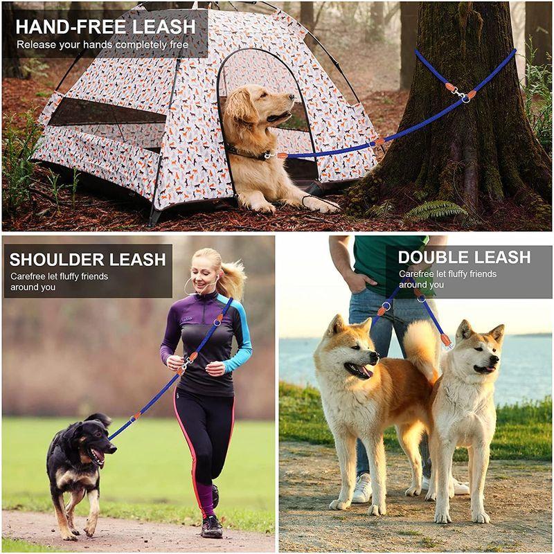 Bingooe Hands Free Dog Leash, 7Ft Strong Nylon Training Leash for Larg｜toshizou-netstyle｜03