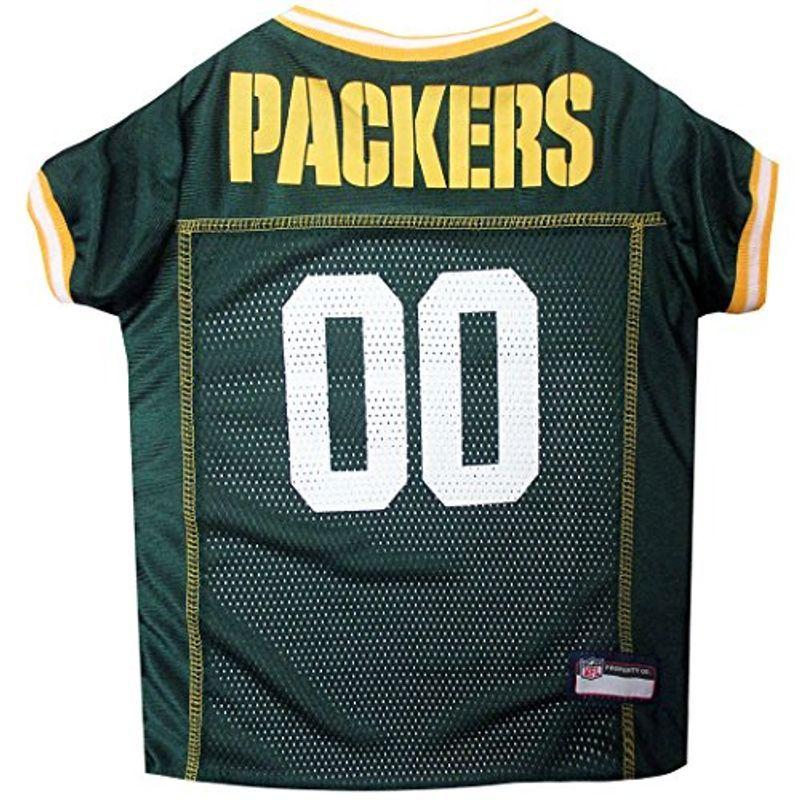 NFL GREEN BAY PACKERS DOG Jersey, X-Small その他犬の服