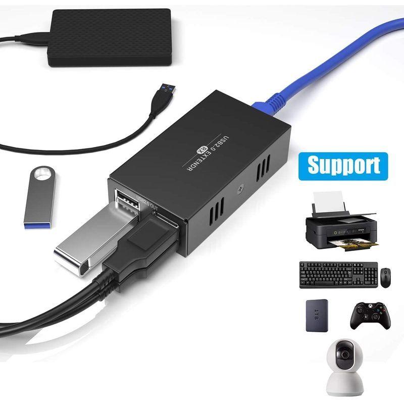 期間限定でセール価格 Usb 2 0 Extender 4 Port Usb Hub 50m Over Ethernet Cat5e 6 For Pc Micr 正規 ブランド Www Care7 Org