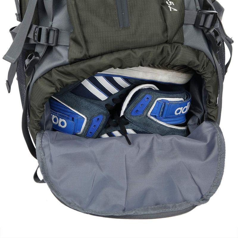 最安値 Waterproof 50L(45+5) WoneNice Hiking Daypack Sport Outdoor - Backpack バックパック、ザック