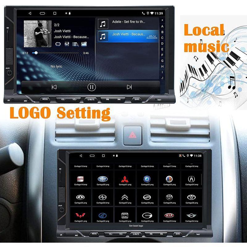 Binize 7 Inch Double Din Android 10 Car Stereo Compatible with Apple C｜toshizou-netstyle｜03