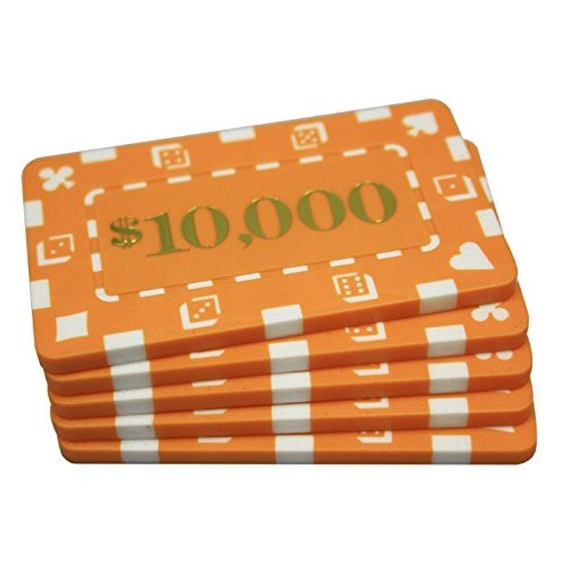 人気の贈り物が Chips Poker Rectangular Denominated Pcs 5 MRC Plaques Orange $10000 ボードゲーム 人気の贈り物が Chips Poker Rectangular Denominated Pcs 5 MRC Plaques Orange $10000 ボードゲーム