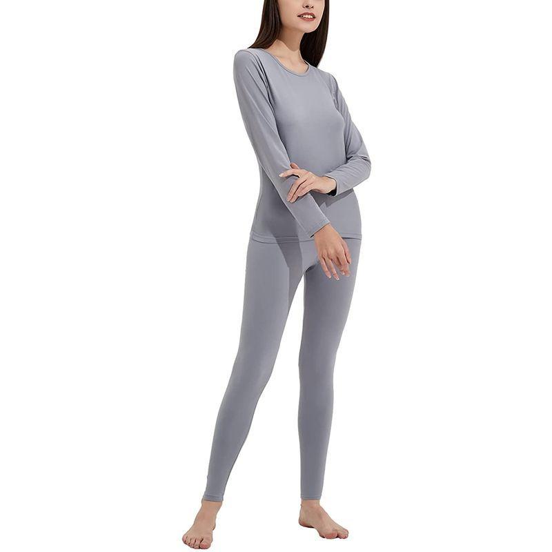 Thermal Underwear for Women Long Johns Cold 大人気 最大92％オフ！ Set Lay Weather Base