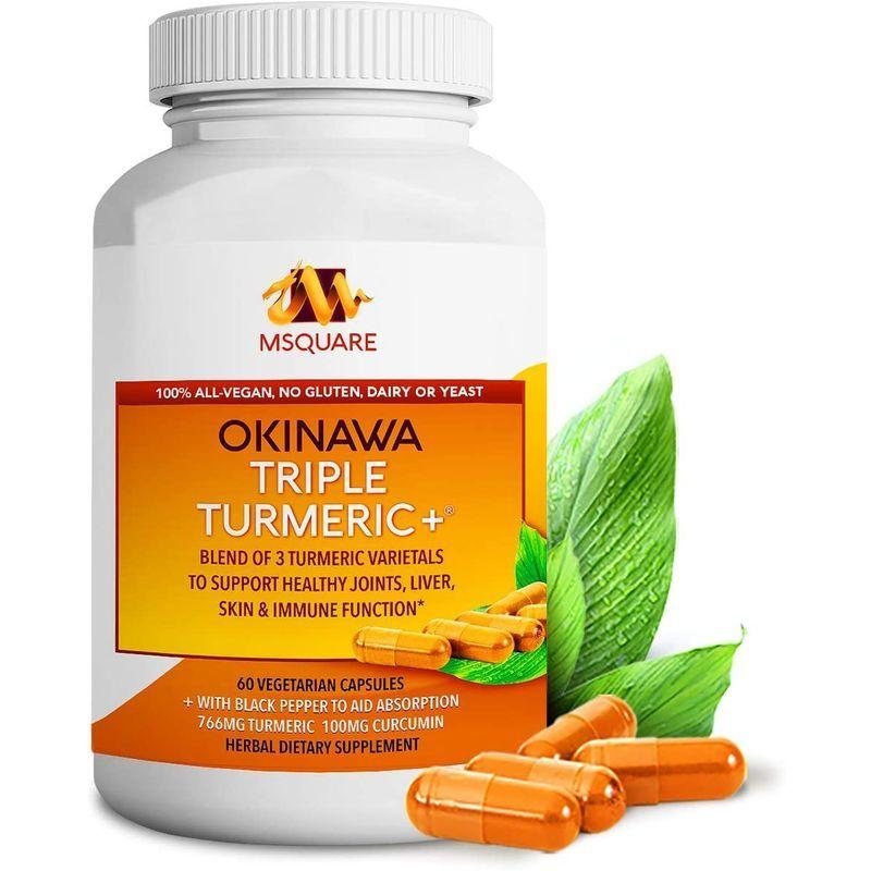 公式激安 Okinawa Triple Turmeric Turmeric Curcumin Supplement With Black Pep 買取 価格店舗 Livinginmalta Com