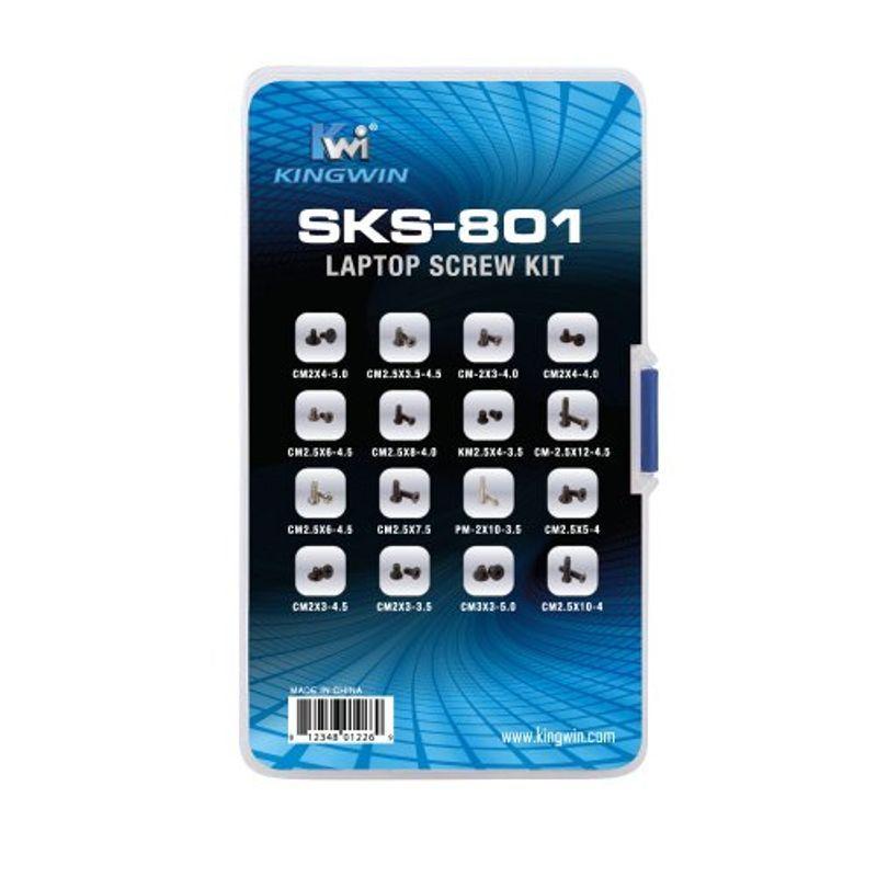 【在庫限り】 Pieces 80 Kingwin Assorted Compati Set, Kit Screw Replacement Notebook その他PCパーツ