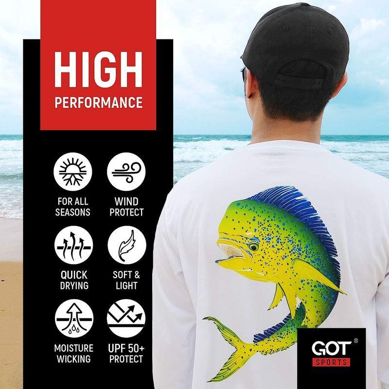 最安な価格 GOT Sports UPF 50+ UV Sun Protection Long Sleeve Performance T Shirt  f 正規店の通販 -iglesiaunida.ec