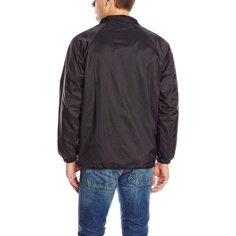まとめ買い】 Nylon Front Snap Men's Dickies Jacket, Large Black 